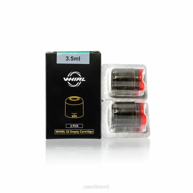 UWELL e cigarette - UWELL WHIRL S2 kassett (3,5 ml) (2 pakki) 3,5 ml N44R248