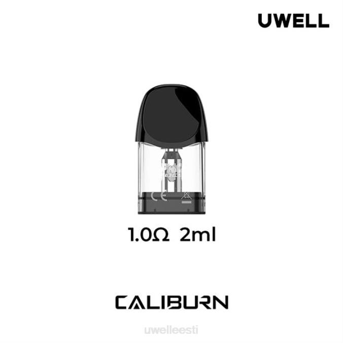 UWELL e cigarette - UWELL CALIBURN A3 asenduskaunad | 4-pakk 1,0 oomi N44R18