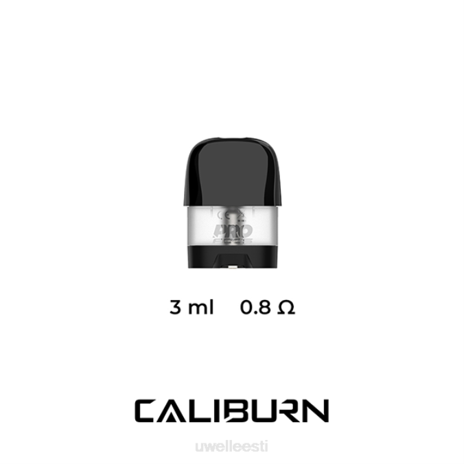 UWELL vape flavours - UWELL CALIBURN X asenduskaunad | 2-pakk 0,8 oomi N44R46