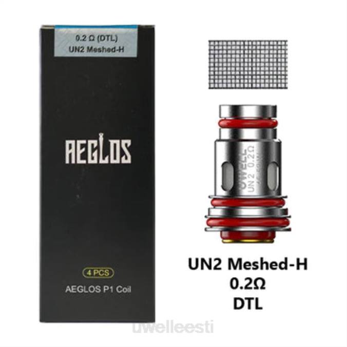 UWELL vape disposable - UWELL AEGLOS rullid | 4-pakk p1 un2 võrgusilma-h 0,2 oomi N44R271