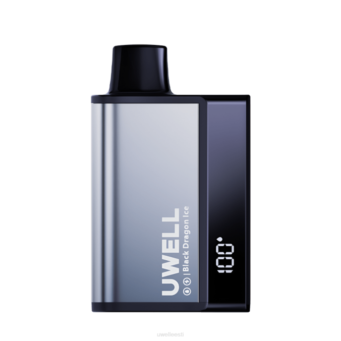 UWELL Eesti - UWELL DL8000 ühekordne vape must draakoni jää N44R282